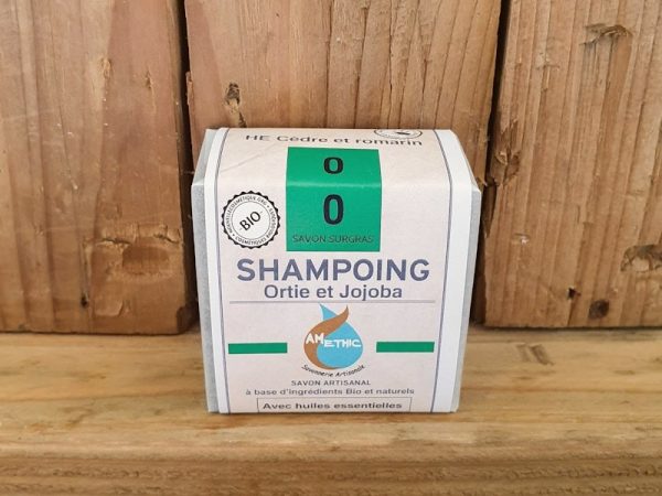 shampoing à l'ortie amethic